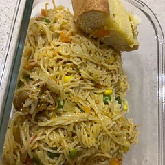 Used oregano instead of parsley. Forgot to make sauce first but still came out very good. Added some veggies.