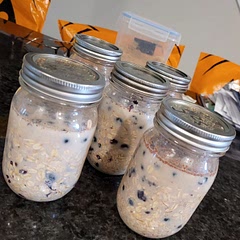 Tasted very similar to a blueberry muffin 😋 