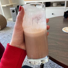 Fabulous. I subbed 2 tsp cocoa powder for the protein powder and added extra honey. winner!

edit: today I substituted half of the milk for vanilla yogurt, which made it sweeter and a bit thicker 😋

edit: it’s christmas time so I substituted half the milk for eggnog. I know that makes it decidedly less healthy but it tasted fabulous.