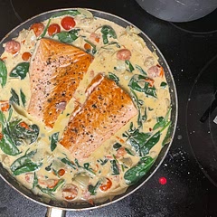 This was so delicious! I highly recommend it. Rich, slightly spicy. I might actually add a little more spice next time. I served it over Parmesan couscous.