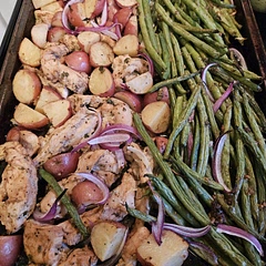 Added potatoes  and onion,  skipped tomatoes 