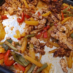 Added a lot more spices and some garlic, but very tasty and easy! 