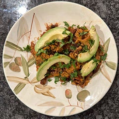 Enjoyed the twist on the typical enchilada. I promise it tastes better than it looks!