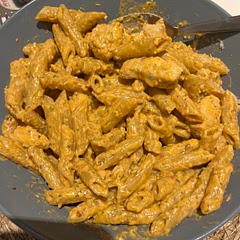 Tried with different pasta to recepie. Still just as yummy!!