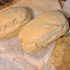 Extremely versatile dough. Great as a soft sandwich bread when wet dough, great artesian style with a more shaggy dough.