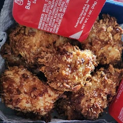 Turned them into nuggets and they were great! Used an egg instead of ranch and some cornstarch for extra crunch. 