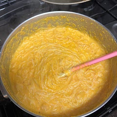 the coconut milk was overpowering, next time i will use less