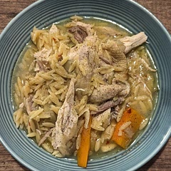 Used chicken stock instead of water, but this has fast become my favourite autumn/winter dish. 