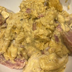 Note to self… don’t use chickpea pasta. It turned to mush & burnt into the bottom of my instant pot. Will try again… hopefully with better results!
