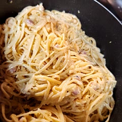 Added 1/4 cup of milk to make slightly more creamy. Plus 1/4 cup of Alfredo sauce I really needed to use up. I would most likely double the meat next time. 
