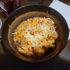 I added chicken sausage to the pasta and it was easy and delicious. 