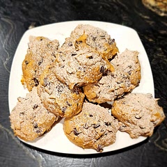 They came out super good the only thing I changed was adding chocolate chips. They're great with milk.