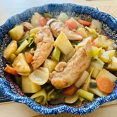 Good for a weeknight meal. Not a wow factor but what’s nice.