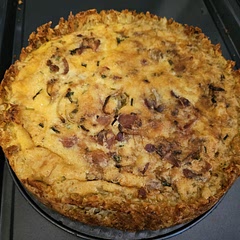 Loved the crust and the quiche. Great recipe.