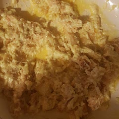 I know I doesn't look like chicken buuut... it was delicious I maybe make it to creamy but for me it's not a problem I definitely recommend it!!❤️