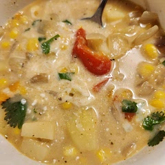 I added a little cayenne pepper to spice it up. 