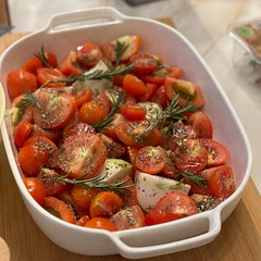 I added different spices (thyme and oregano)