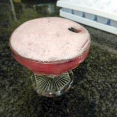 I used tequila instead of mezcal. The result is good, but quite strong! 