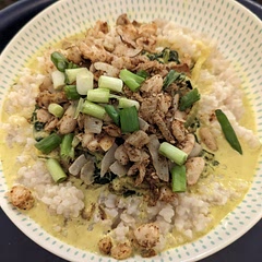 Used cannellini beans instead of chickpeas as suggested on the recipe page. Definitely recommend cooking the rice a day before as it was mushy as the author emphasized.