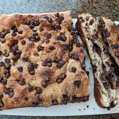 I thought the apple pie focaccia was everything and then I tried this. Omg. This is a fantastic recipe and so easy to follow. It reminds me of a chocolate croissant, so delicious. I'll be making this so many times. Queen LaceBakes never disappoints.