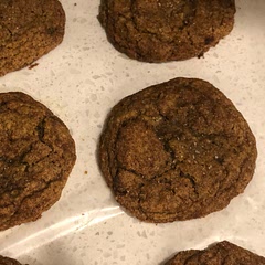 These are good! Made w 1/3 C almond flour because ran out and still good. For me not a fan of the roll in sugar and cin. For me it was too much, but fam liked it. Would try these again no coating in sugar.