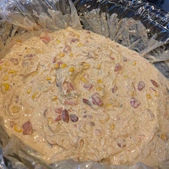 This is great!!  Love it!!
I used fresh chicken, taco seasoning packet, and add can of pinto beans (R&D). 
I love your recipes!! Thank you!!