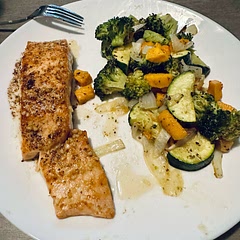 Easy and so delicious! It was just for me, so quartered the butter and garlic and only cooked one filet. The extra butter sauce, I drizzled over some roasted veggies.