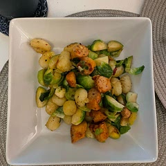 Made with chicken sausage and came out great.