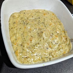 I can't get over how easy this was! Servings look small, but it's very filling. It was a bit thicker than I'd like, so I'd use a lot less cornstarch next time.
Also couldn't taste the cheese much, so definitely use extra sharp cheddar!