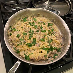 Bella Italia organic tagliatelle from whole foods