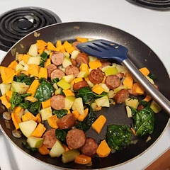 Not the worst thing but I would not choose this over other skillet options. It is quick and easy for those who like this flavor profile