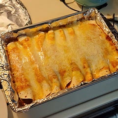 Simple, easy, and good. It didn't say to but I seasoned the meat and also added some extra cheese.