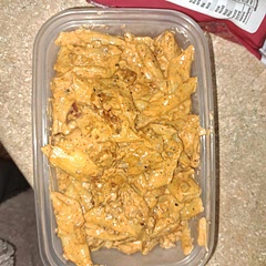 Though I don't like mushrooms I decided to still add them and follow the recipe.  Added more spicy and cheese near the end 😋 