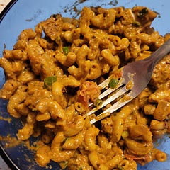 Substituted the penne pasta for elbows