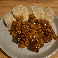 I've always had these around Christmas time, so I tried making them from scratch. Tasted great and very filling.