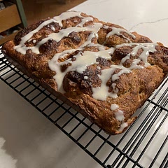 really easy to make and tastes awesome - won’t hang around long here !!!