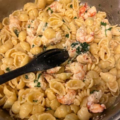 Tasted really good as is but my kids think the flavors are too strong sooooo.. a splash of heavy cream did the trick!