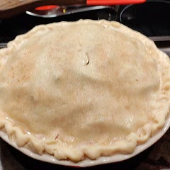 I used the filling and topped with dough. I have used the topping recipe for a quick apple crumble. Loved both!