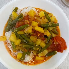 This was SO GOOD! Served it over white rice with a side of baked tofu. My husband and I loved it!
