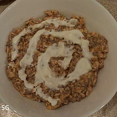 I added a tablespoon of chia seeds to mine so I had to add more milk and it came out so creamy, I love it 