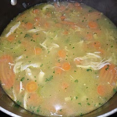 Super good!!! We loved it! I just used a rotisserie chicken from the store , shredded it up threw it in after I added the broth. Everyone loved it in my house, will definitely make it again. 