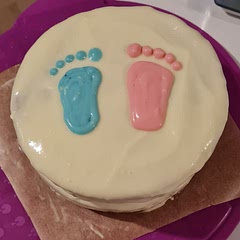 Made for baby shower. Lots of positive comments on how it tasted. I spread the recipe between 4 6inch tins to make 2 cakes. Cooked for 30mins. 