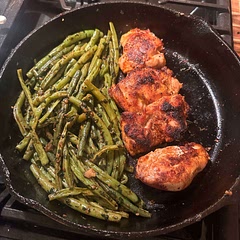 We loved the green beans the most.
