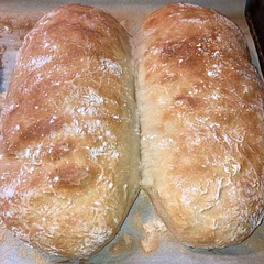These turned out great! I followed the same-day focaccia recipe and used all purpose flour instead of bread flour. They’re still turned out great! Super light and airy inside. Using them to make tuna melts tonight 🫶