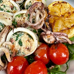 Save yourself some prep time by choosing pre-cleaned calamari.