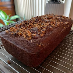 Added chopped walnuts on top