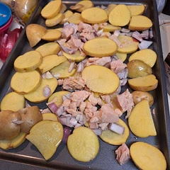 Did it my way. Ingredients don't say French fries style it is in instructions.
