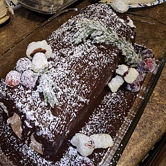 This definitely takes time it isn't something you can just whip up.  My cake was a tad dry but in all this is delicious I will make again next year for Christmas as it is a Christmas dessert 