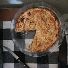 Husband loved it and also said this is the only pie he has ever sliced into and it not fall apart on him~