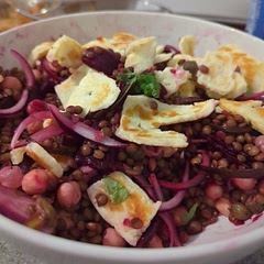 Could do with maybe 150g of the lentils instead.  A bit too much washing though. 